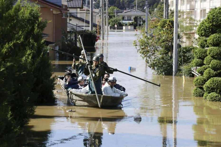 Αυξάνονται οι νεκροί στην Ιαπωνία από τον τυφώνα Χαγκίμπις