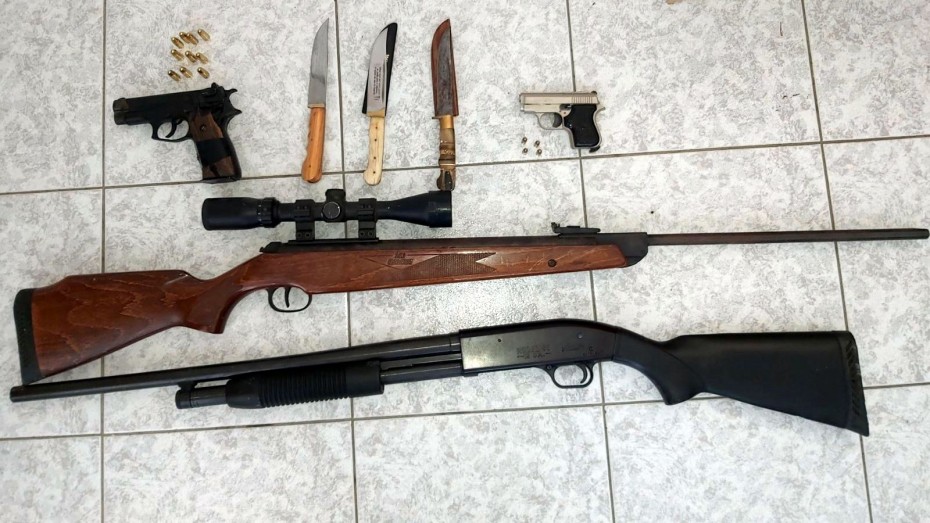 Σύλληψη τριών ατόμων για όπλα στο Λασίθι