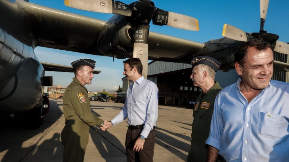 Με C-130 ο πρωθυπουργός στην άσκηση «Παρμενίων»