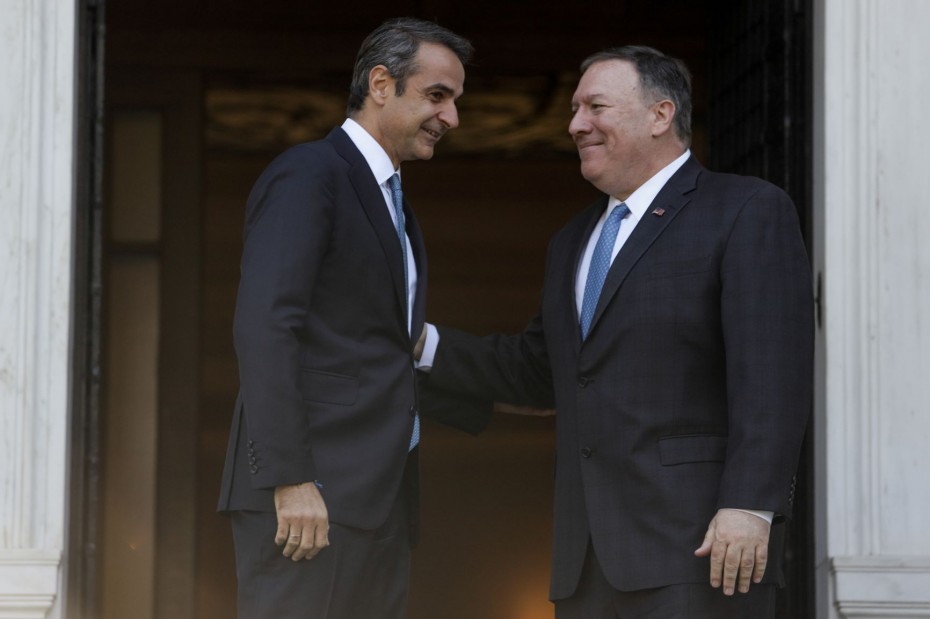 Μήνυμα Πομπέο για αναβάθμιση των σχέσεων Ελλάδας-ΗΠΑ