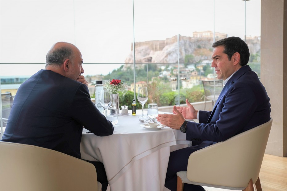 «Ταμείο» από Τσίπρα για τα πεπραγμένα ΣΥΡΙΖΑ, στη συνάντηση με Μοσκοβισί