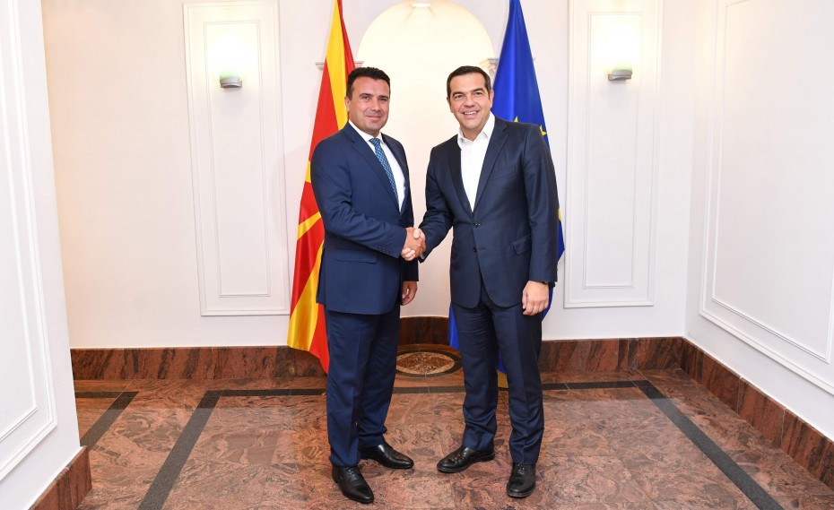 Με τη ρητορική... Ζάεφ ο Τσίπρας για την ένταξη της Βόρειας Μακεδονίας στην ΕΕ