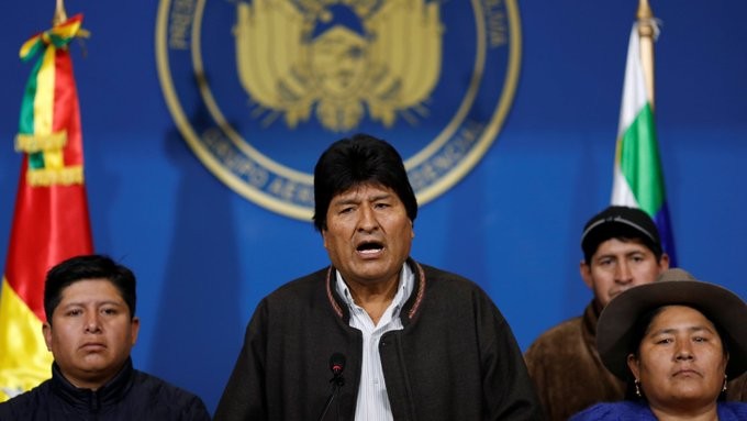 Προς νέες εκλογές η Βολιβία, με απόφαση Μοράλες