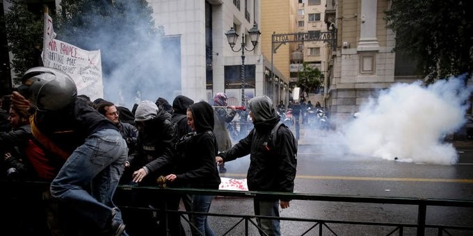 Μια σύλληψη και 4 προσαγωγές για το πανεκπαυδευτικό συλλαλητήριο στην Αθήνα