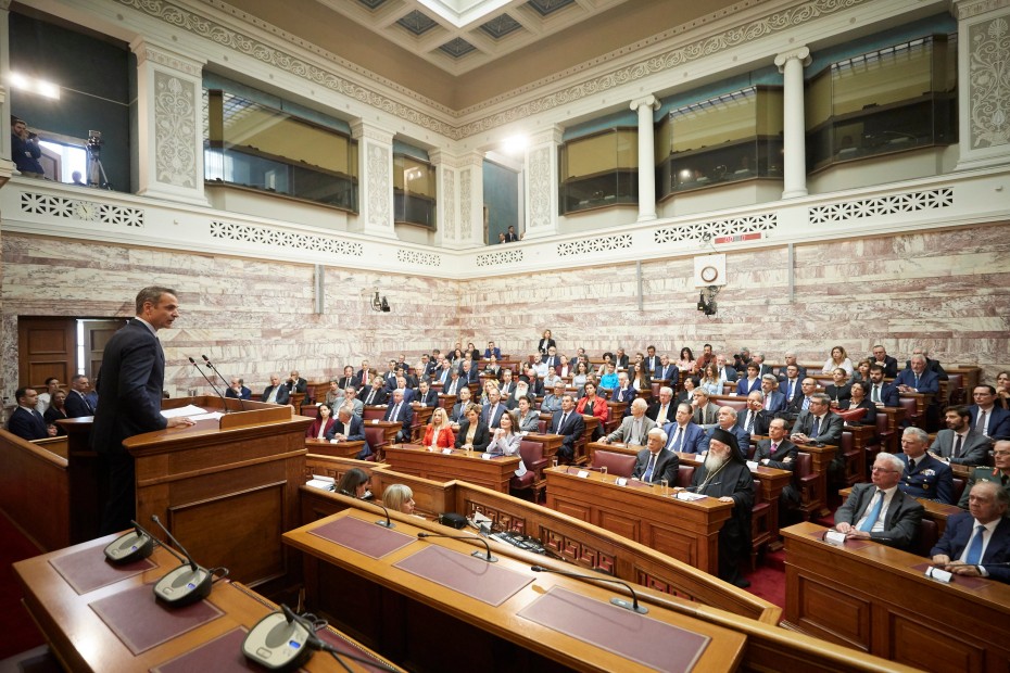 Μητσοτάκης από Βουλή: Δεν είναι μουσειακή η Ελληνική Επανάσταση
