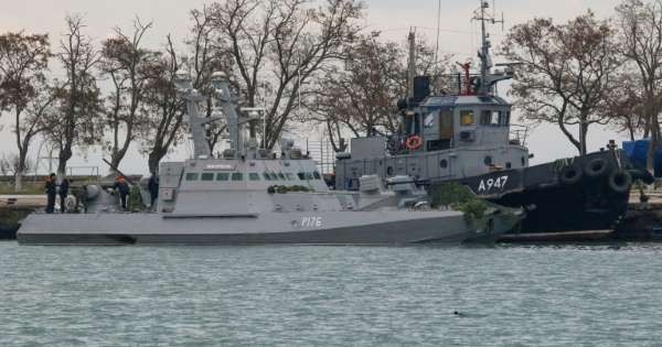 Η Ρωσία επέστρεψε στην Ουκρανία τα 3 «αιχμάλωτα» πολεμικά πλοία