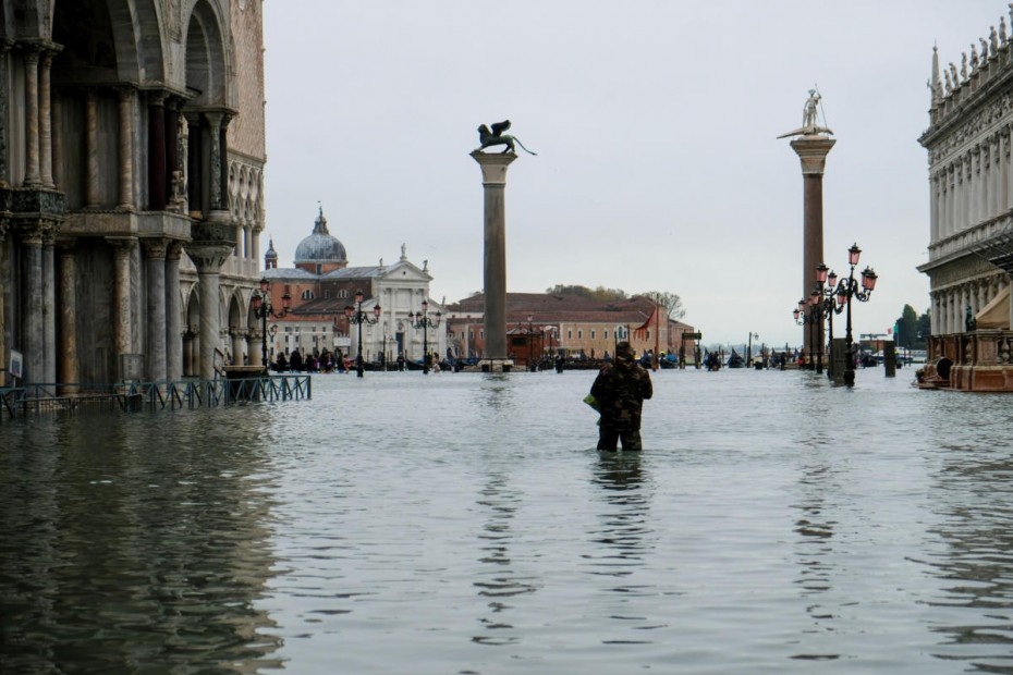 Βενετία: «Καμπανάκι» για νέα επικίνδυνη πλημμυρίδα