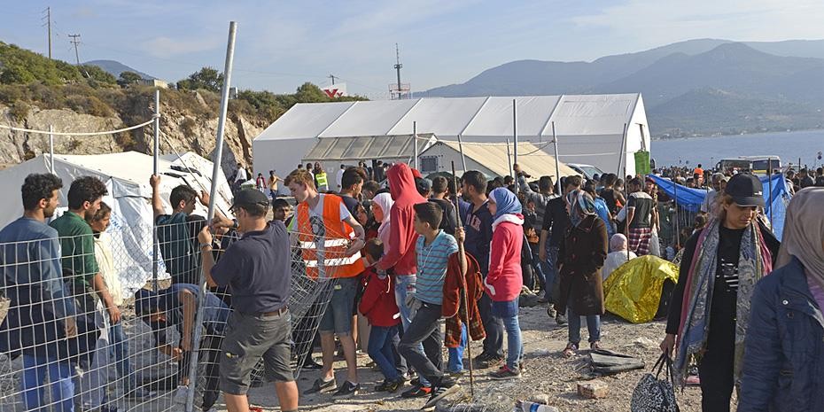 Συλλαλητήριο κατά του νέου κέντρου προσφύγων και μεταναστών στη Χίο