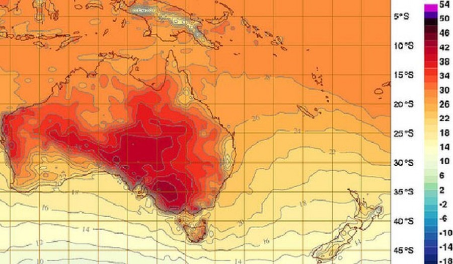 Στο «κόκκινο» το θερμόμετρο στην Αυστραλία