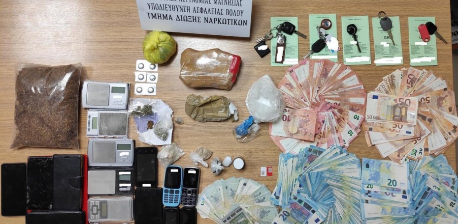 Βόλος: Εξαρθρώθηκαν δύο συμμορίες διακίνησης ναρκωτικών