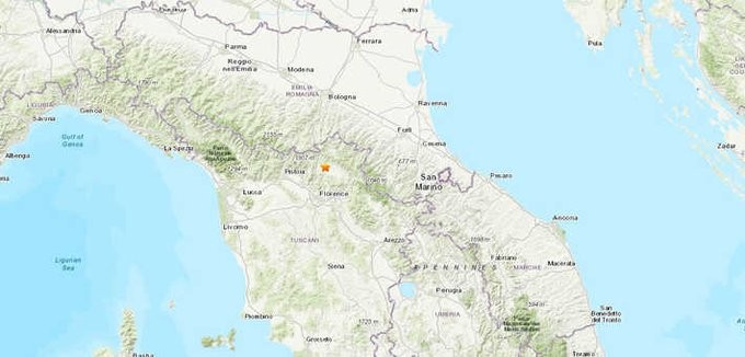 Ιταλία: Ζημιές σε κτήρια από σεισμό 4,5 Ρίχτερ στην Τοσκάνη