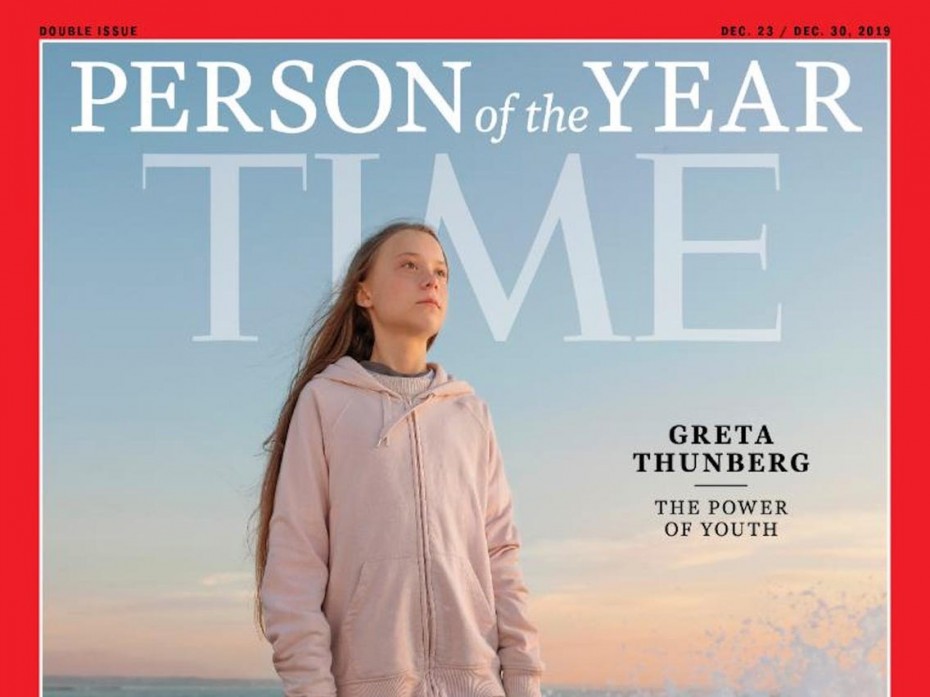 Η Γκρέτα Τούνμπεργκ πρόσωπο της χρονιάς του 2019 για το ΤΙΜΕ