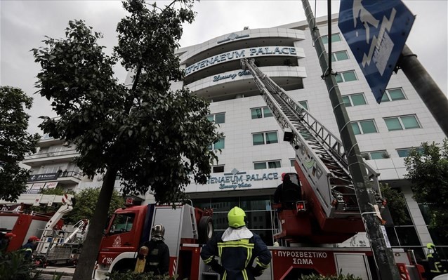 Ενδείξεις εμπρησμού στο ξενοδοχείο της Λ. Συγγρού - Στη ΜΕΘ μία τραυματίας