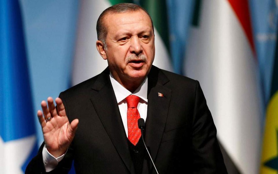 Ερντογάν: «Εντελώς απαράδεκτο» το σχέδιο Ερντογάν για τη Μ. Ανατολή