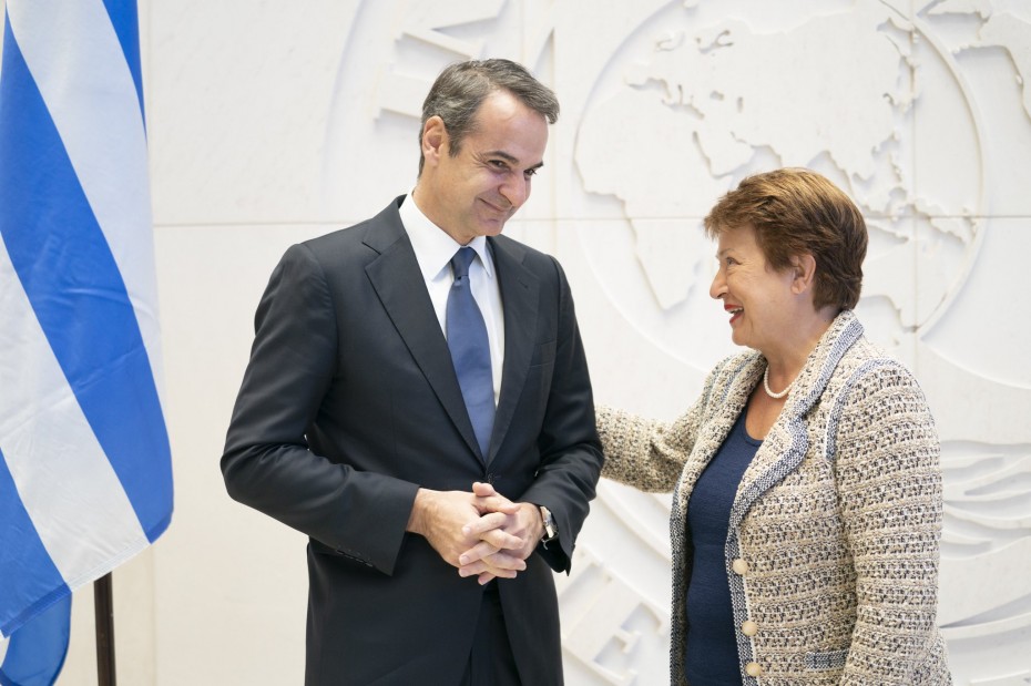 Ο Μητσοτάκης ανακοίνωσε το κλείσιμο του γραφείου του ΔΝΤ στην Αθήνα
