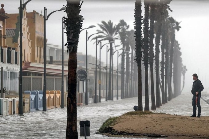 Η Ισπανία μετράει πληγές από την καταιγίδα Γκλόρια