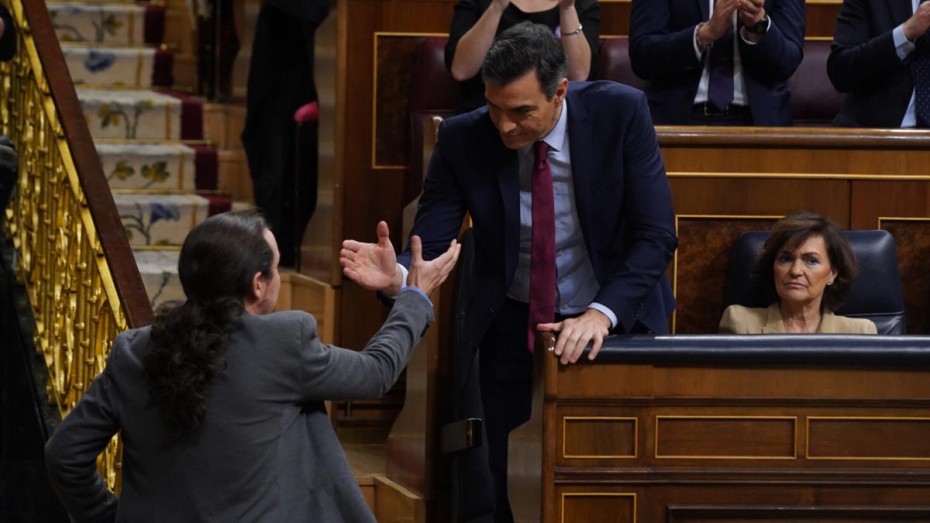Habemus κυβέρνηση στην Ισπανία - Ψήφος εμπιστοσύνης στον Σάντσεθ