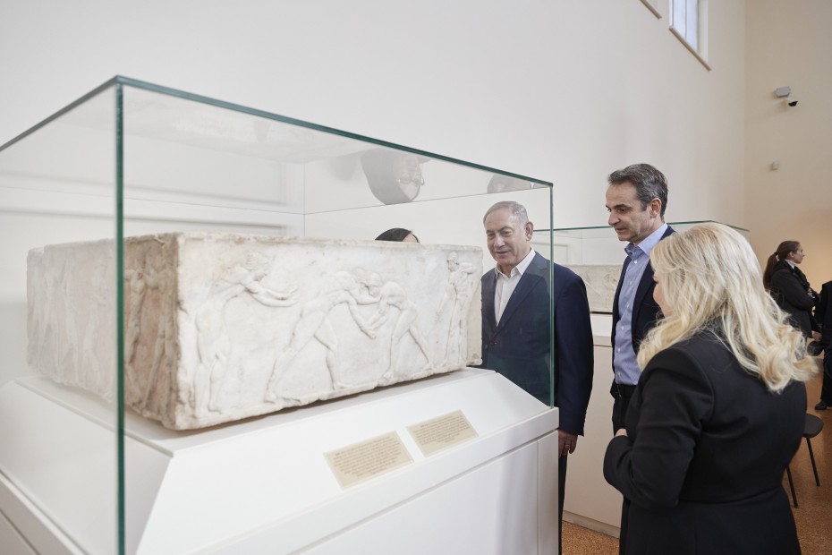 Τι είδαν στο Μουσείο της Ακρόπολης ο Μητσοτάκης με τον Νετανιάχου