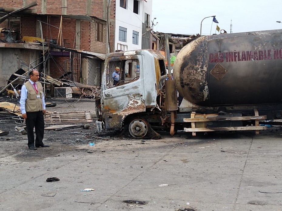 Περού: 8  νεκροί από έκρηξη βυτιοφόρου λόγω διαρροής αερίου