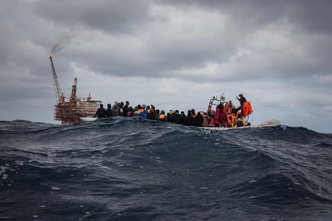 Διάσωση 92 μεταναστών στα ανοιχτά της Λιβύης