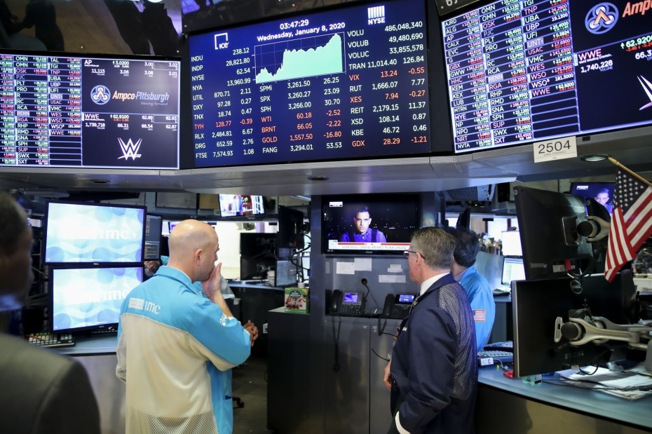 Νέα κέρδη στη Wall Street την Τετάρτη, μετά τα αμερικανικά μάκρο