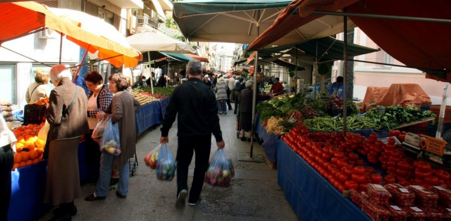 Κοροναϊός: Κανονικά η λειτουργία των λαϊκών αγορών Σάββατο και Καθαρά Δευτέρα