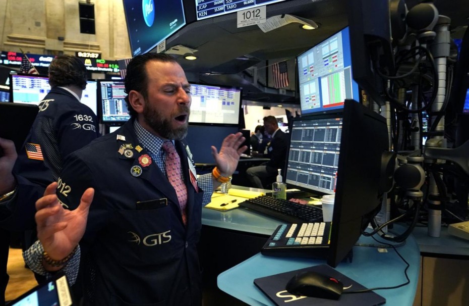Νέα κατακόρυφη πτώση στη Wall Street, αναμένοντας μέτρα για τον κοροναϊό