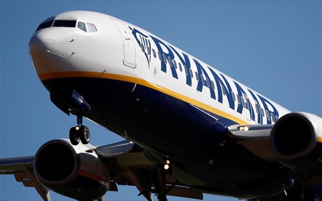 Καθήλωση των περισσότερων πτήσεων της Ryanair λόγω κοροναϊού
