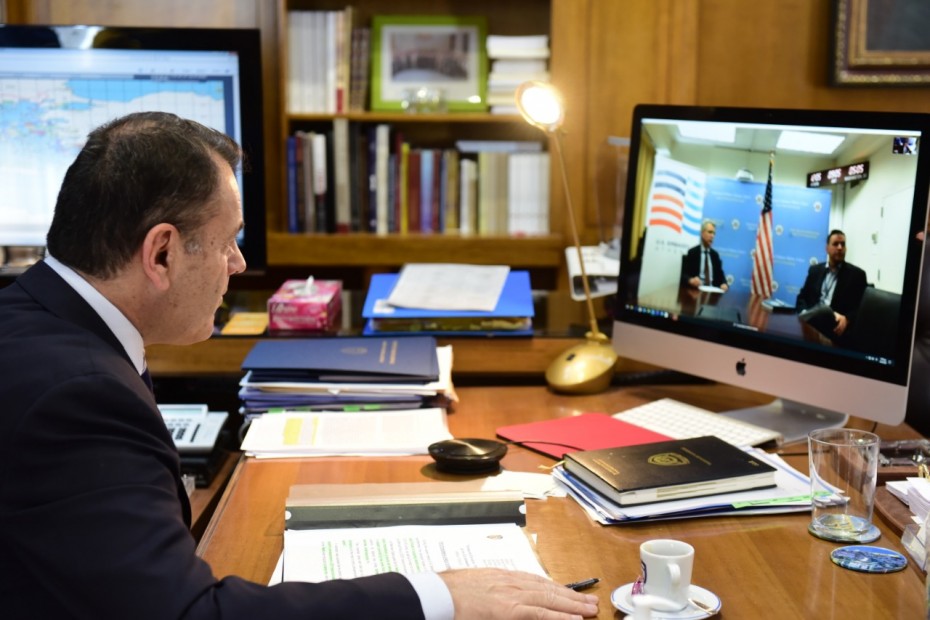 Νέα επικοινωνία Παναγιωτόπουλου με τον Αμερικανό πρέσβη