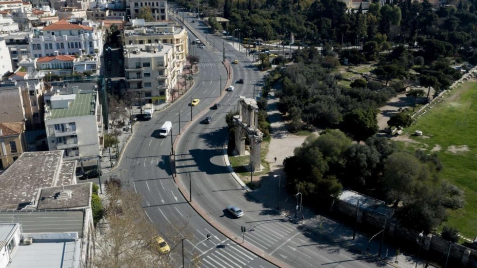 Μείωση της ρύπανσης στην Αθήνα λόγω του κοροναϊού