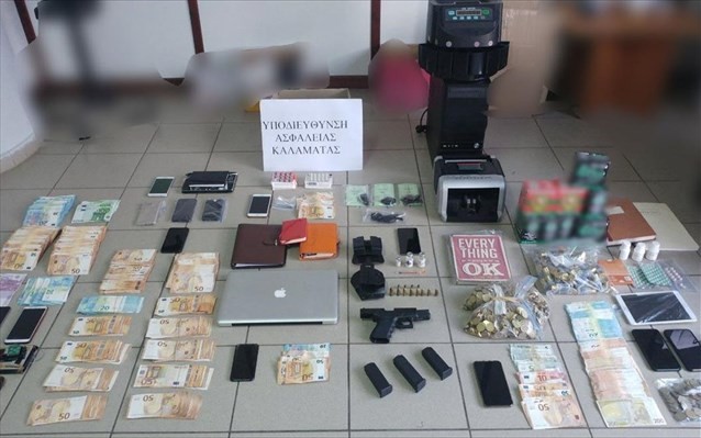 Μεσσηνία: 11 συλλήψεις για «ξέπλυμα» χρήματος κι αναβολικά