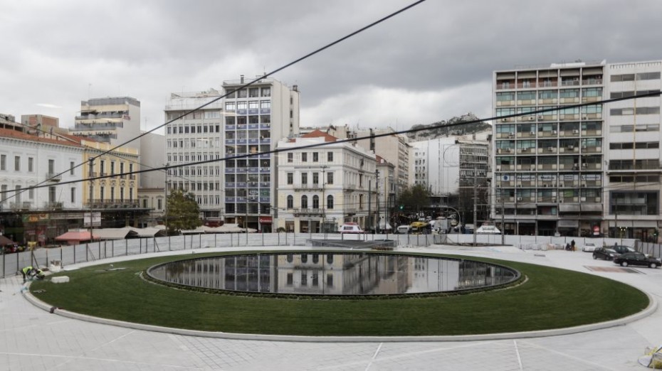 Παραδίδεται στους πολίτες της Αθήνας η ανανεωμένη πλατεία Ομονοίας