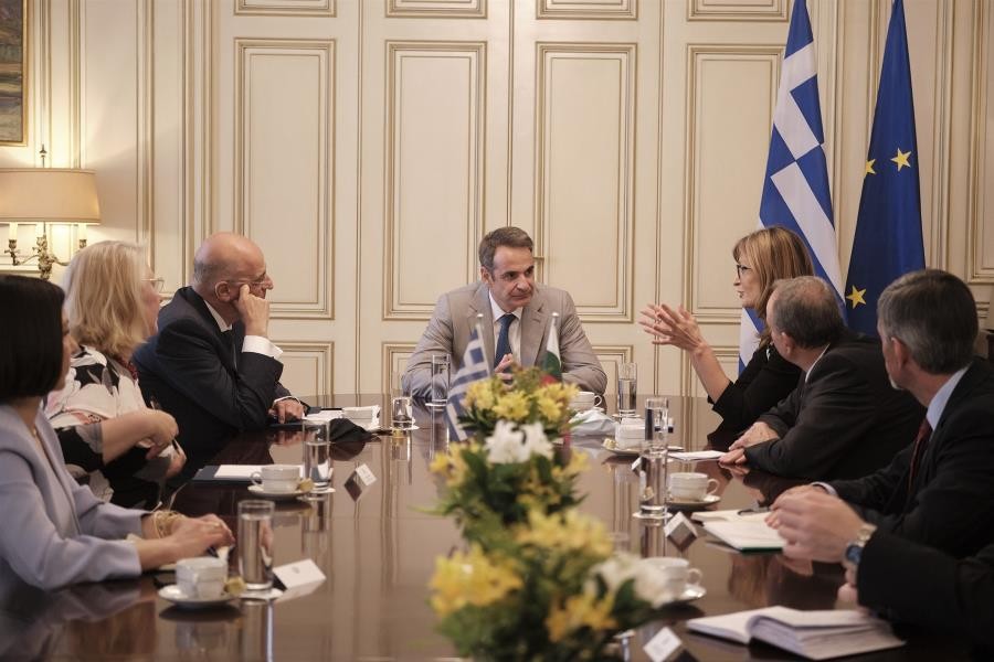 Μητσοτάκης: Παράδειγμα συνεργασίας οι σχέσεις Ελλάδας - Βουλγαρίας