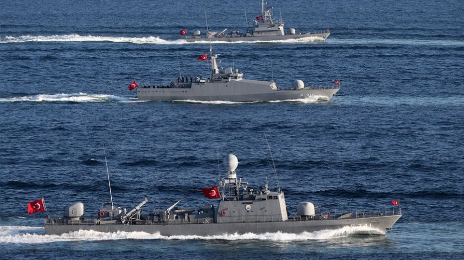 Σταδιακή απομάκρυνση των τουρκικών πλοίων στο Αιγαίο