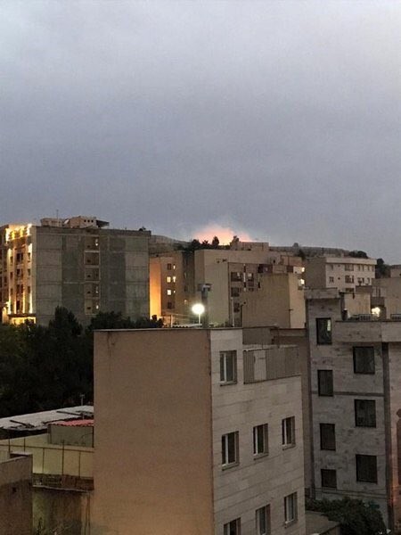 Πυρκαγιά σε βιομηχανική ζώνη κοντά στην Τεχεράνη