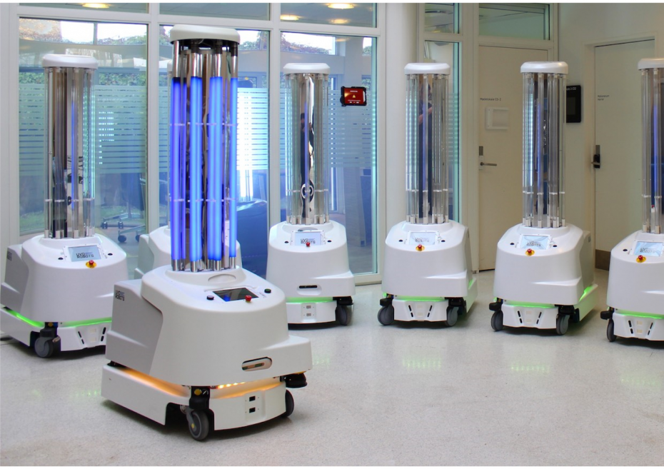 Νοσοκομεία Ε.Ε.: Μαζικές παραγγελίες ρομπότ που καθαρίζουν τον κορονοϊό