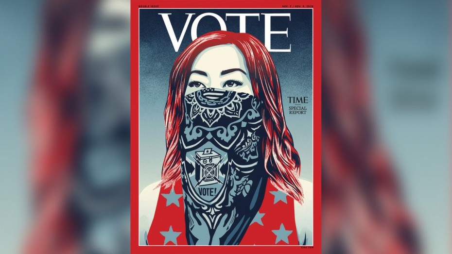 Εκλογές ΗΠΑ: Το Time αλλάζει σε Vote για πρώτη φορά στην ιστορία του