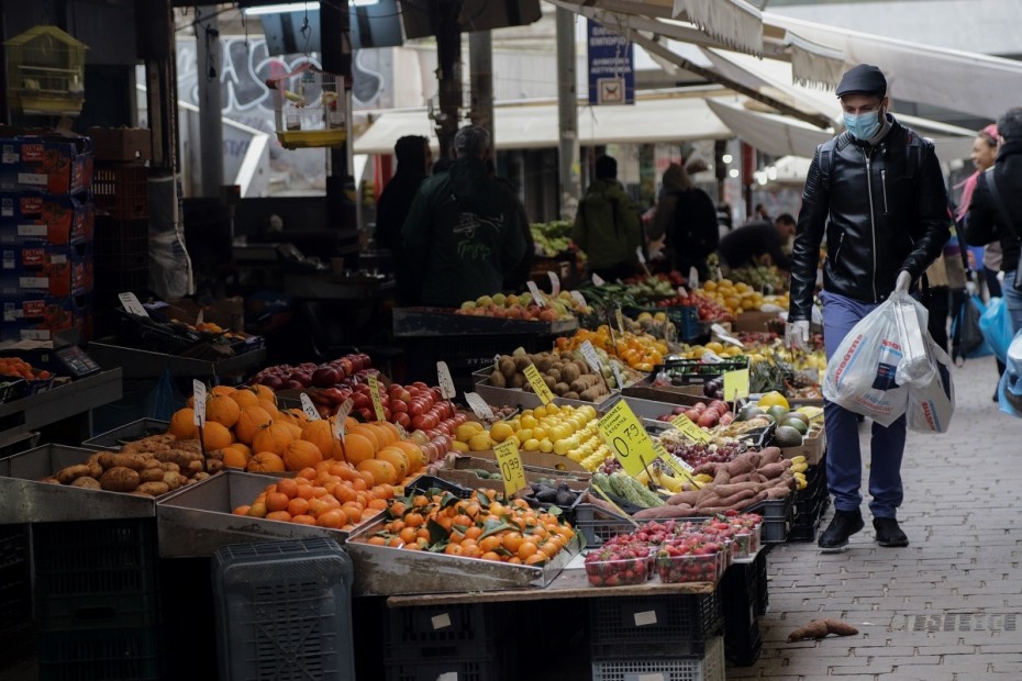 Θεσσαλονίκη: Συνεχίζονται οι έλεγχοι στις λαϊκές αγορές για τήρηση των μέτρων