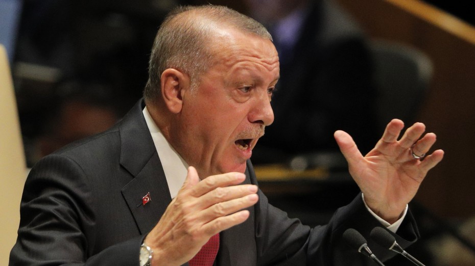 Ερντογάν: Αντικείμενο εφαρμογής «δύο μέτρων και δύο σταθμών» η Τουρκία