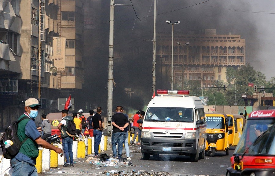 Τουλάχιστον 7 νεκροί από επίθεση αυτοκτονίας στη Βαγδάτη