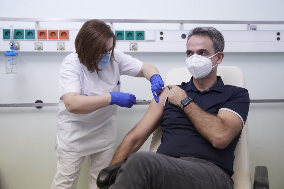 «Γκάζια» Μητσοτάκη στην ΕΕ για επιτάχυνση των εμβολιασμών