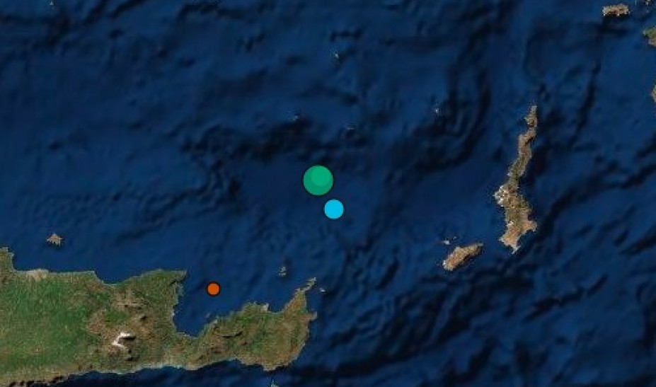 Σεισμός 4,3 Ρίχτερ κοντά στη Σητεία