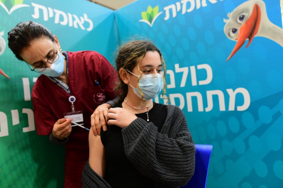 Ισραήλ: Καμία σοβαρή παρενέργεια μετά τον εμβολιασμό παιδιών κάτω των 16 ετών