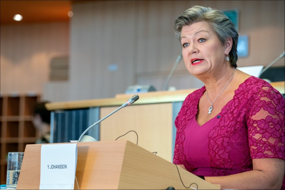 Ίλβα Γιούανσον: Στην Ελλάδα για το μεταναστευτικό η Επίτροπος Εσωτερικών Υποθέσεων