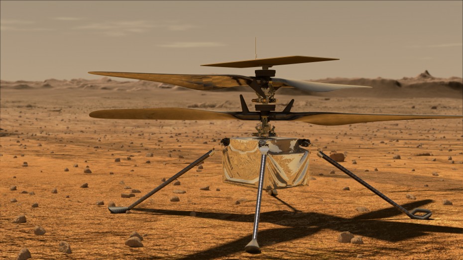 NASA: Η πρώτη πτήση στον Άρη με ρομποτικό ελικόπτερο