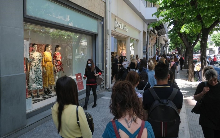 Θεσσαλονίκη: Άνοιγμα των καταστημάτων ζητά ο ΟΕΕΘ