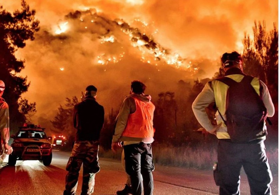 Αστεροσκοπείο - Γεράνεια Όρη: Η πιο καταστροφική δασική πυρκαγιά της 10ετίας 