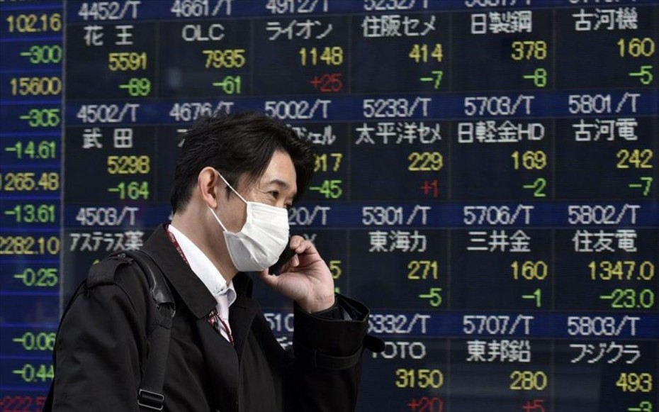 Ασιατικές αγορές: Στο «πράσινο» μόνο η ηπειρωτική Κίνα - «Χασούρα«» 3% για Nikkei