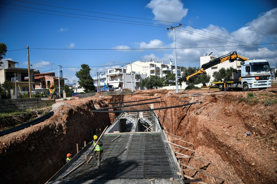 Θεσσαλονίκη: Αντιπλημμυρικά έργα ύψους τριάντα εκατ. ευρώ