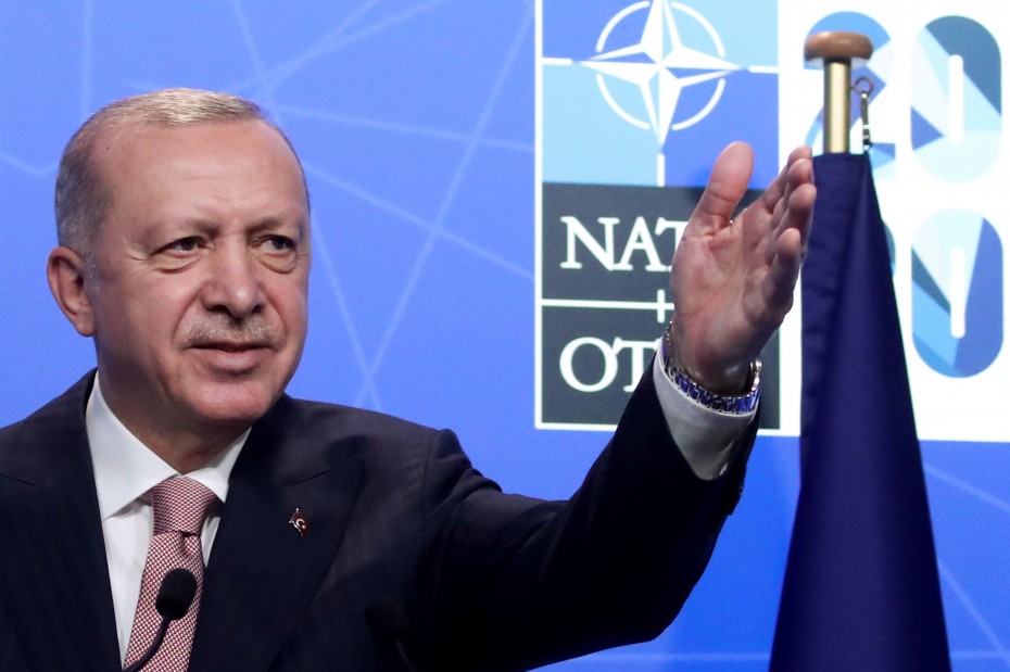 ΝΑΤΟ - Ερντογάν: Ήσυχη χρονιά για τις ελληνοτουρκικές σχέσεις το 2021